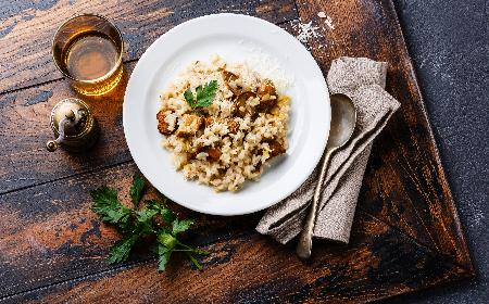 Risotto porcini: ryż z borowikami po włosku