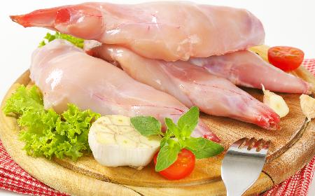 Comber z królika na melonowym carpaccio: przepis