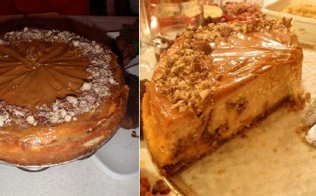 Sernik Twix z kajmakiem: przepis na odświętny deser