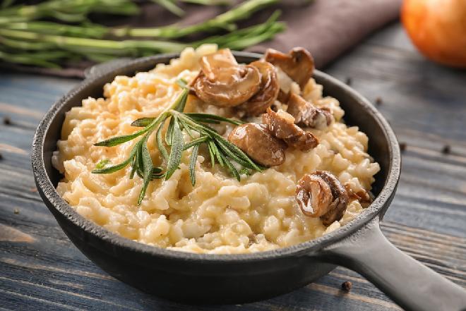 Risotto podlewane grzybowym bulionem od Matteo Brunetti
